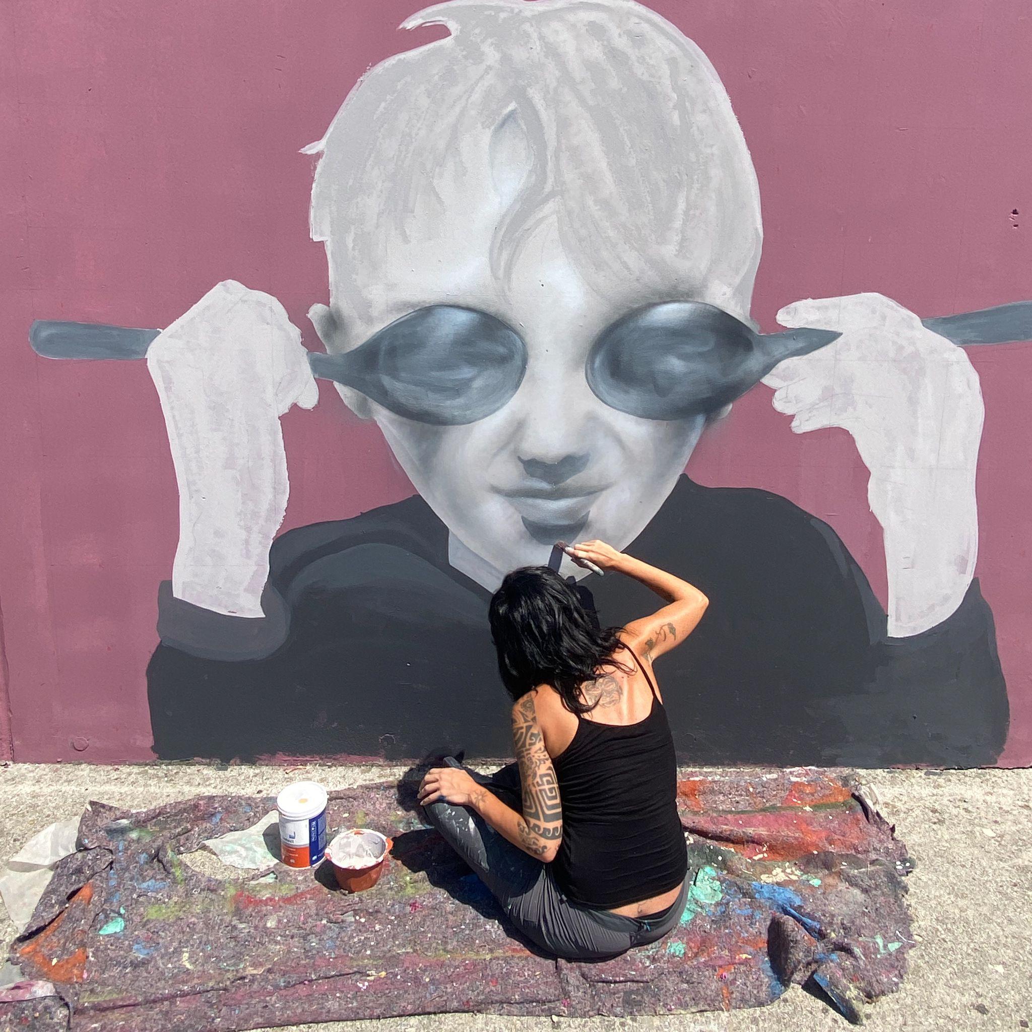 Turriaco, anche l'ultima cabina Enel diventa un murales: sarà dedicato a Munari